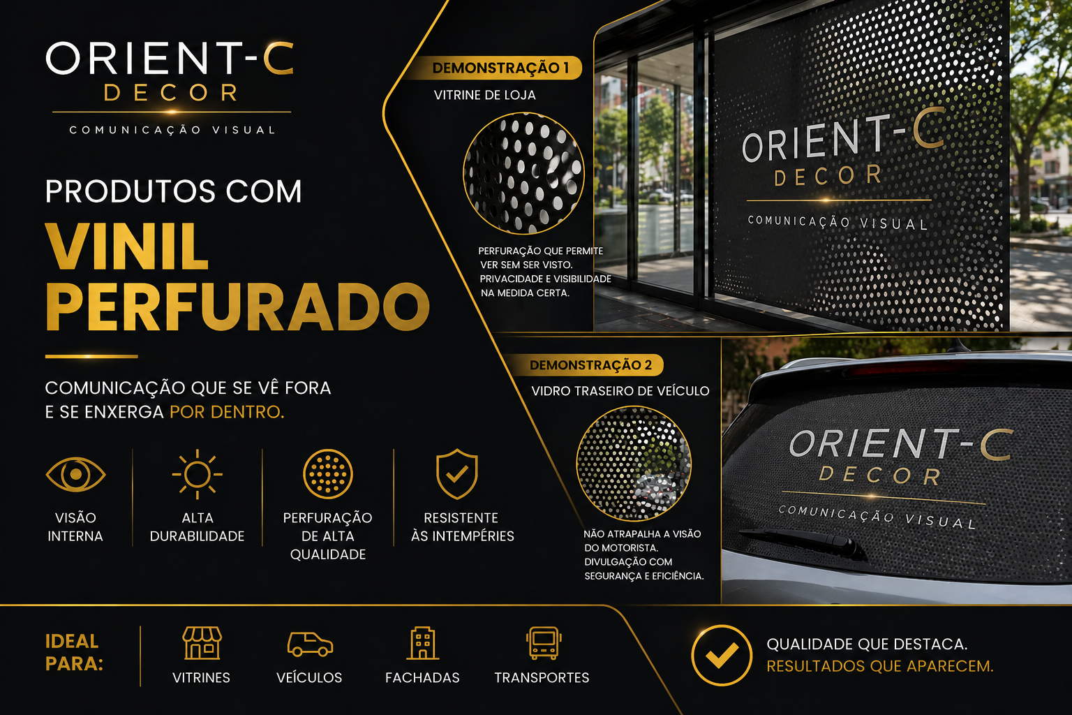 🔥 VINIL PERFURADO PERSONALIZADO mt2 🔥 - leia descrição